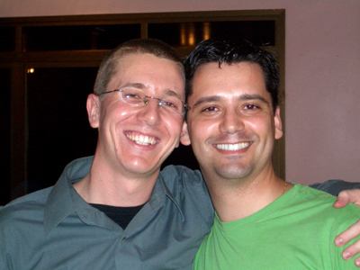 Eu e Léo em 2005